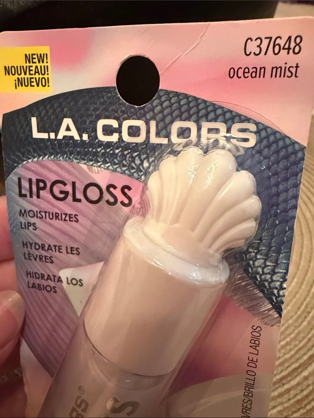L.A. Colors Ocean Mist Shimmery White Lip Gloss